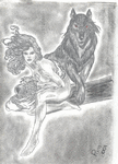 Lupo e Lupa Disegno .gif